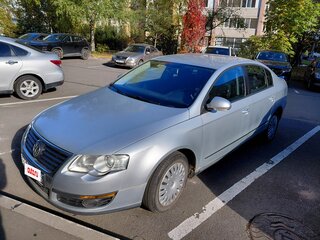 2008 Volkswagen Passat B6, серебристый, 610000 рублей, вид 1