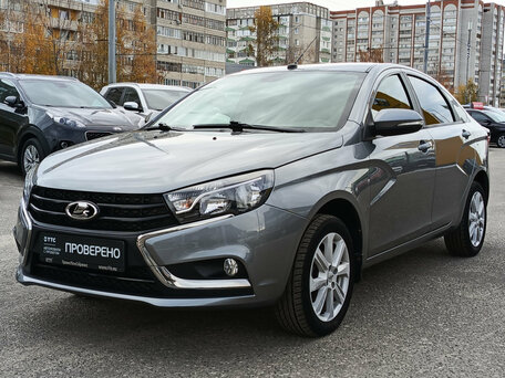 2020 Lada (ВАЗ) Vesta I, серый, 1050000 рублей, вид 1