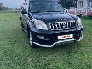 2008 Toyota Land Cruiser Prado 4-speed 120 Series Рестайлинг, чёрный, 2400000 рублей, вид 2