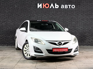 2010 Mazda 6 II (GH) Рестайлинг, белый, 920000 рублей, вид 3