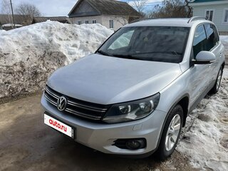 2012 Volkswagen Tiguan I Рестайлинг, серебристый, 1200000 рублей, вид 3