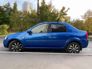 2008 Renault Logan I, синий, 470000 рублей, вид 2