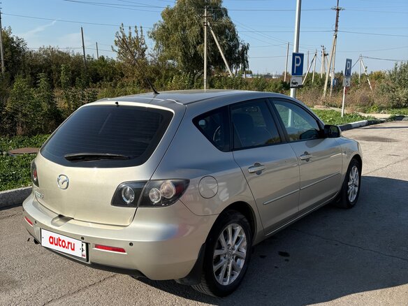 2008 Mazda 3 I (BK) Рестайлинг, золотистый, 750000 рублей - вид 6