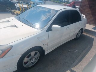 2007 Mitsubishi Lancer IX Рестайлинг, белый, 320000 рублей, вид 4