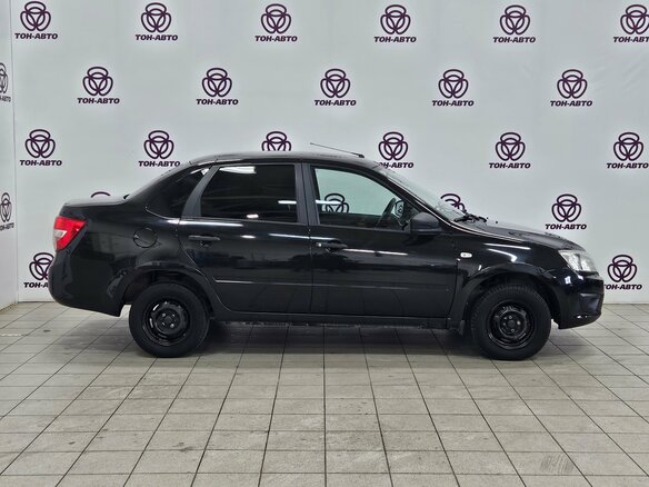 2018 Lada (ВАЗ) Granta I, чёрный, 498000 рублей - вид 3