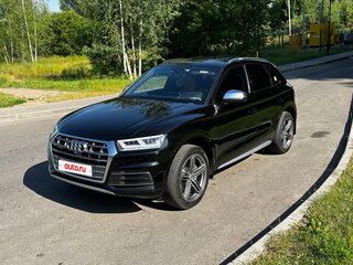 2020 Audi Q5 45 TFSI II (FY), чёрный, 4500000 рублей, вид 2