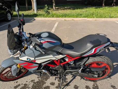 2021 BMW G 310 R, серый, 480000 рублей, вид 4