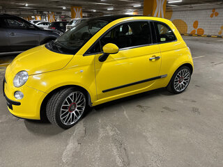 2012 Fiat 500 II, жёлтый, 860000 рублей, вид 3