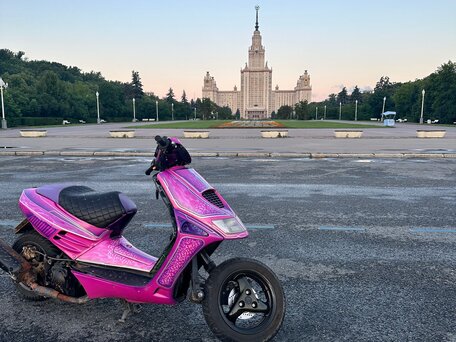 2013 Aprilia SR 50, розовый, 160000 рублей, вид 4