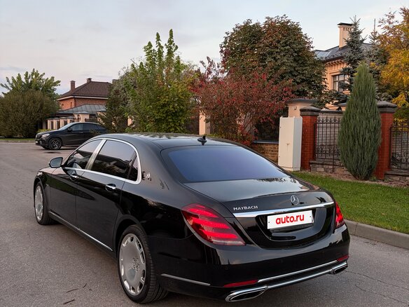 2016 Mercedes-Benz Maybach S-Класс 500 I (X222), чёрный - вид 5