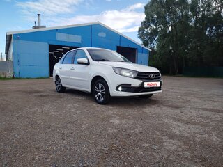 2020 Lada (ВАЗ) Granta I Рестайлинг, белый, 820000 рублей, вид 3
