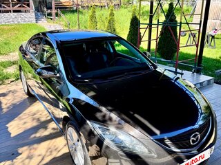 2008 Mazda 6 II (GH), чёрный, 750000 рублей, вид 3