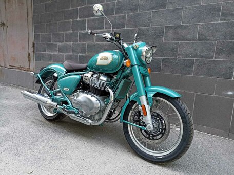 2026 Royal Enfield Classic 650, голубой, 713000 рублей, вид 4