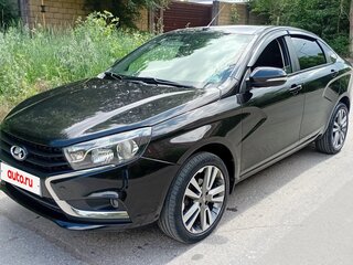 2018 Lada (ВАЗ) Vesta I, чёрный, 780000 рублей, вид 1