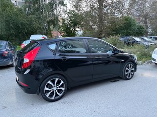 2015 Hyundai Solaris I Рестайлинг, чёрный, 1150000 рублей, вид 4