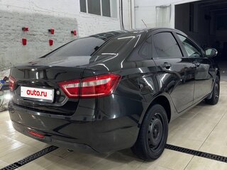 2017 Lada (ВАЗ) Vesta I, чёрный, 650000 рублей, вид 4