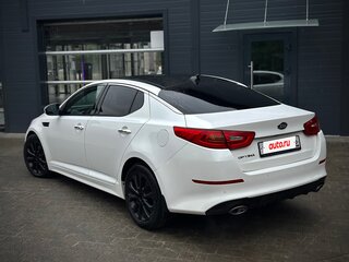 2014 Kia Optima III Рестайлинг, белый, 1390000 рублей, вид 4