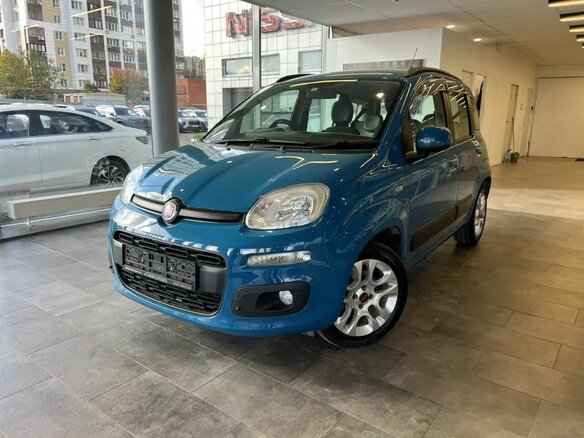 2014 Fiat Panda III, синий, 619000 рублей