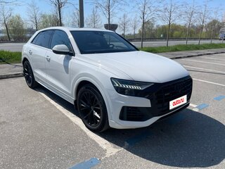 2019 Audi Q8 55 TFSI I (4M), белый, 6500000 рублей, вид 1