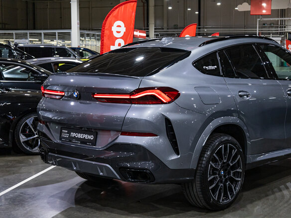2024 BMW X6 30d III (G06) Рестайлинг, серый, 13300000 рублей - вид 6