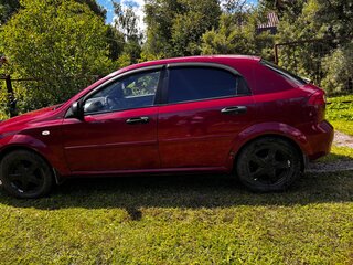 2008 Chevrolet Lacetti I, красный, 250000 рублей, вид 3