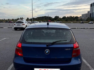 2007 BMW 1 серии 120i I (E81/E82/E87/E88) Рестайлинг, синий, 750000 рублей, вид 4
