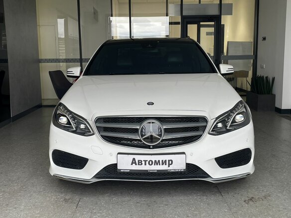 2014 Mercedes-Benz E-Класс 200 IV (W212, S212, C207) Рестайлинг, белый, 1540000 рублей - вид 1