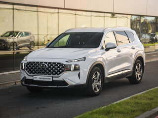 2021 Hyundai Santa Fe IV Рестайлинг, белый, 3511000 рублей, вид 3