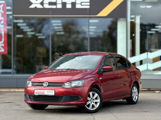 2012 Volkswagen Polo V, красный, 1059000 рублей, вид 1