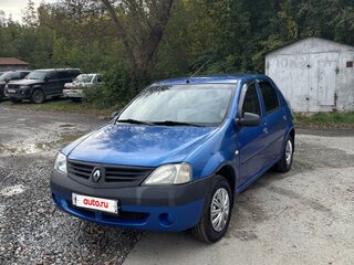 2008 Renault Logan I, синий, 260000 рублей, вид 3