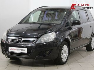 2012 Opel Zafira B Рестайлинг, чёрный, 585000 рублей, вид 1