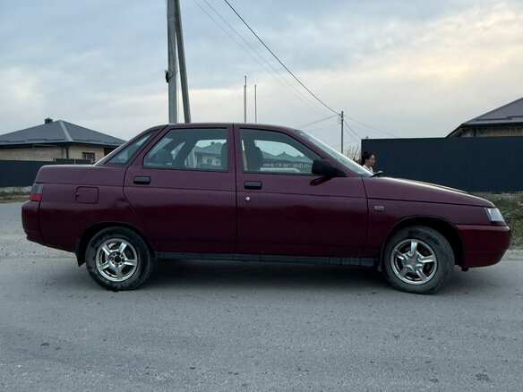 2005 Lada (ВАЗ) 2110, красный, 300000 рублей - вид 6