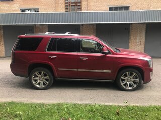 2015 Cadillac Escalade IV, красный, 3190000 рублей, вид 4