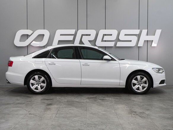 2014 Audi A6 IV (C7), белый - вид 4