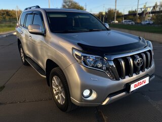 2015 Toyota Land Cruiser Prado 6-speed 150 Series Рестайлинг 1, серебристый, 3996000 рублей, вид 2