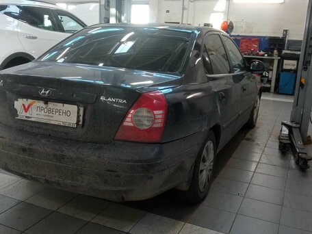 2005 Hyundai Elantra III (XD2) Рестайлинг, чёрный, 210000 рублей, вид 3