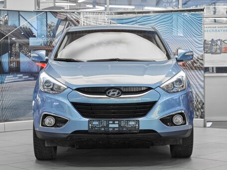 2015 Hyundai ix35 I Рестайлинг, голубой, 1449000 рублей, вид 2