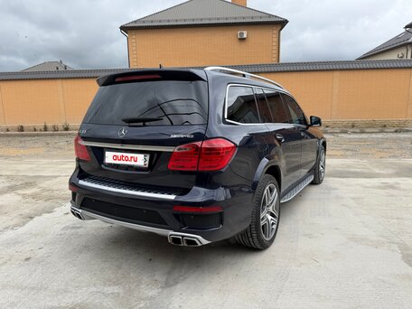 2015 Mercedes-Benz GL-Класс AMG 63 AMG, синий, 5000000 рублей, вид 3
