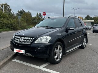 2007 Mercedes-Benz M-Класс 280 II (W164), чёрный, 1300000 рублей, вид 1