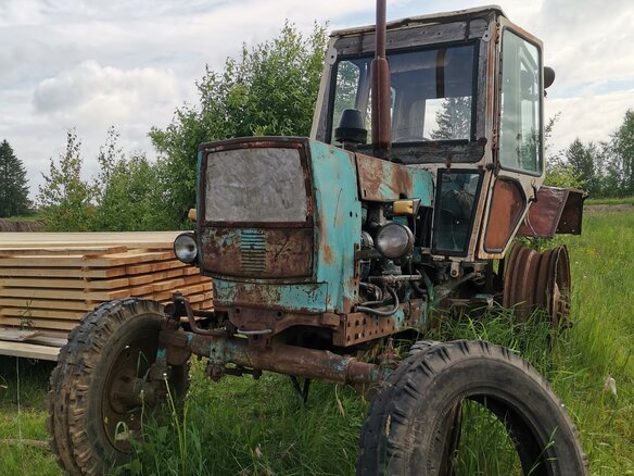 1988 ЮМЗ 6, зелёный, 100000 рублей - вид 3