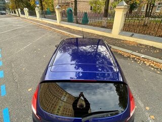 2016 Ford Fiesta Mk6 Рестайлинг, синий, 810000 рублей, вид 4