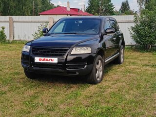 2004 Volkswagen Touareg I, чёрный, 820000 рублей, вид 1