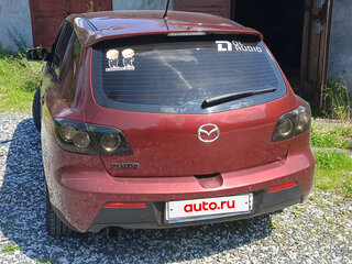 2008 Mazda 3 I (BK) Рестайлинг, красный, 659999 рублей, вид 4