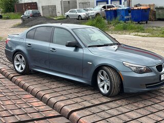 2008 BMW 5 серии 528i V (E60/E61) Рестайлинг, серый, 1200000 рублей, вид 3