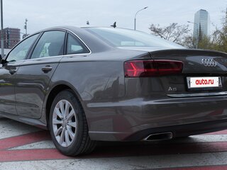 2016 Audi A6 IV (C7) Рестайлинг, серый, 2400000 рублей, вид 5