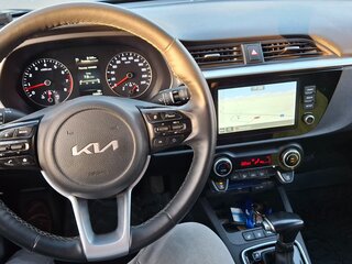 2022 Kia Rio X IV Рестайлинг, синий, 2070000 рублей, вид 5