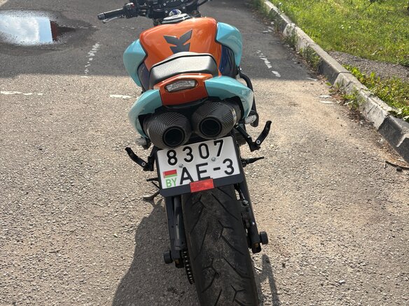 2008 Suzuki B-King, оранжевый, 990000 рублей - вид 6