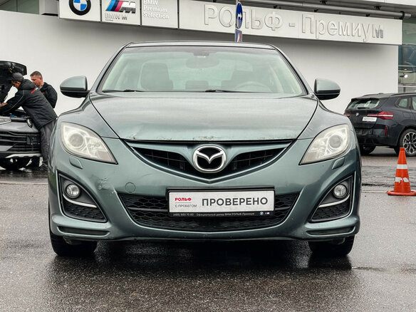 2012 Mazda 6 II (GH) Рестайлинг, серый, 997000 рублей - вид 1