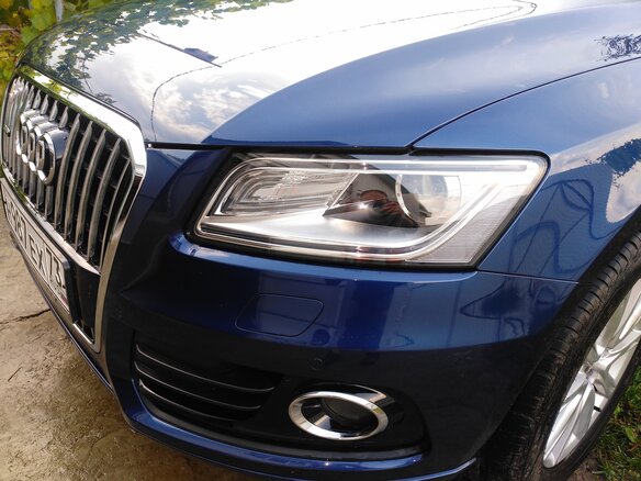 2013 Audi Q5 I (8R) Рестайлинг, синий, 2200000 рублей - вид 7