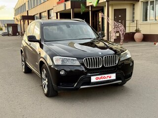 2013 BMW X3 20i xDrive II (F25), чёрный, 1500000 рублей, вид 4